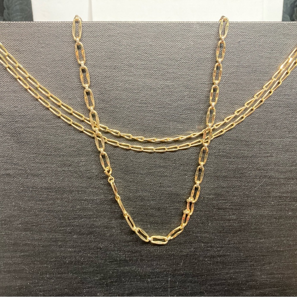 Gold Tone Monet Chains